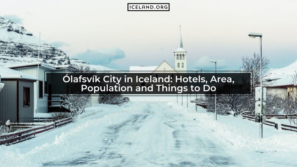 Ólafsvík City in Iceland