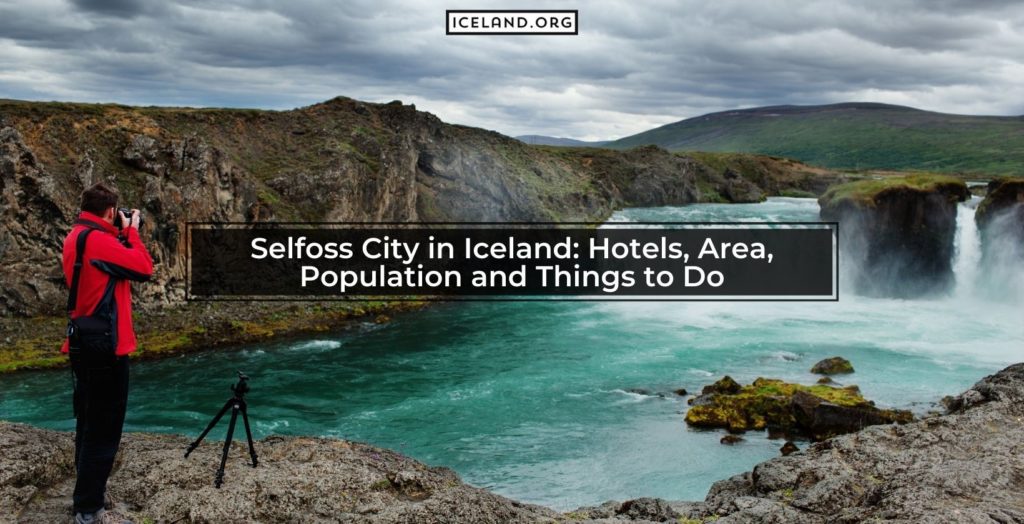 Selfoss City in Iceland